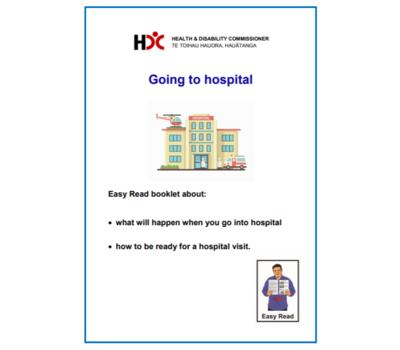 Going to Hospital? - Easy Read image